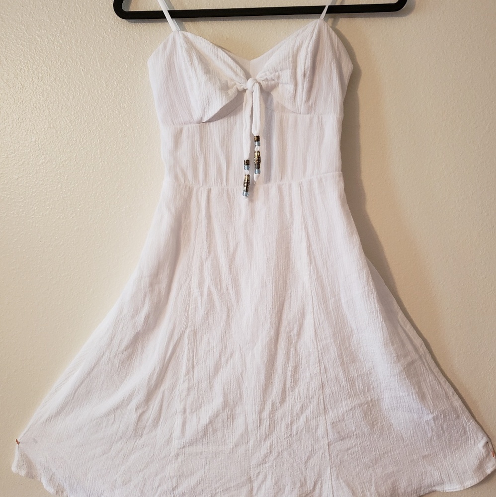 Beautiful white Dress bohemian sundress